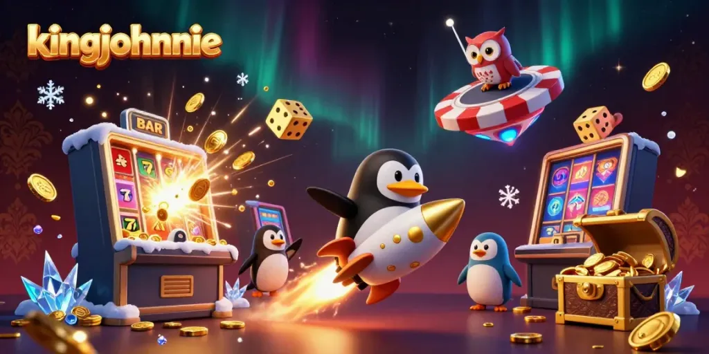 Experience kingjohnnie's thrilling online video poker with vibrant casino themes and dynamic gameplay.
